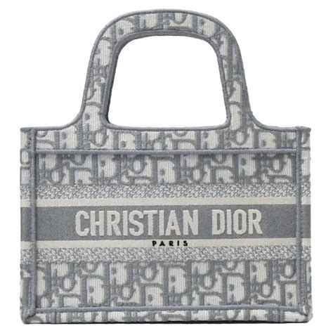 dior mini tote grey|More.